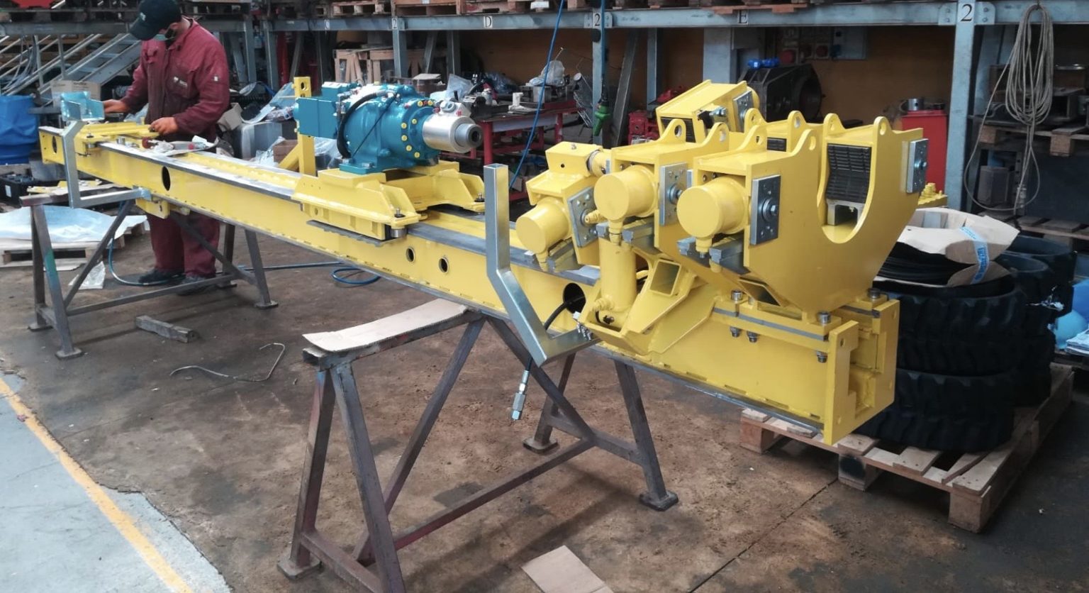 Tieback Rig Le Monde Foundation Equipment Micropile / Tieback Rigs - Le Monde ...
